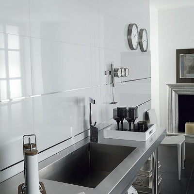 Porcelanosa Duvar Karosu Marmı Blanco 31.6 x 90 cm
