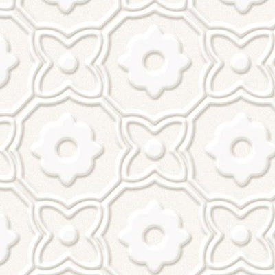 Unica Target Bon Ton White on White Yer-Duvar Karosu 20 x 20 cm