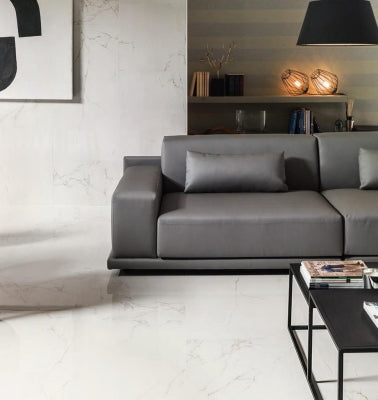 Porcelanosa Yer ve Duvar Karosu Carrara Blanco Parlak 58,6 x 118,7  cm