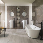 Porcelanosa Yer Karosu Milano Grafito Parlak 58,6 x 58,6 cm