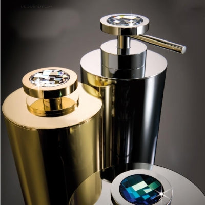 Windisch Sıvı Sabunluk Moonlight Round  Swarovski Kristal / Krom 90503CRB