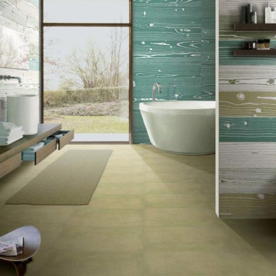 14oraitalianaYer Duvar Karosu Grıgıo 14 Cemento Verde 2  80 x 80 cm Kutu İçi 0,64  m2