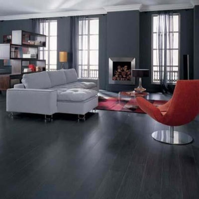 Porcelanosa Parke Seramik Tablon Antracite 19.3 x 120 cm