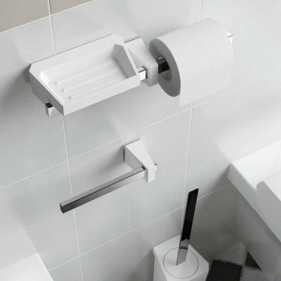 Sonia Sıvı Sabunluk Siyah S4 Solid Surface/Krom 156283
