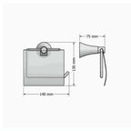 Sanco Tuvalet Kağıtlık Fontana 7117A5"
