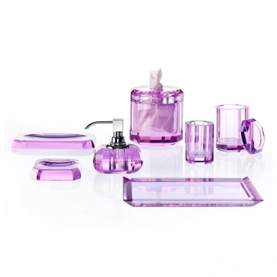 Decor Walther Sıvı Sabunluk  Violet Kristal KRSSPCRV