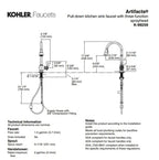 Kohler Eviye Bataryası Artifacts , Vibrant Stainless