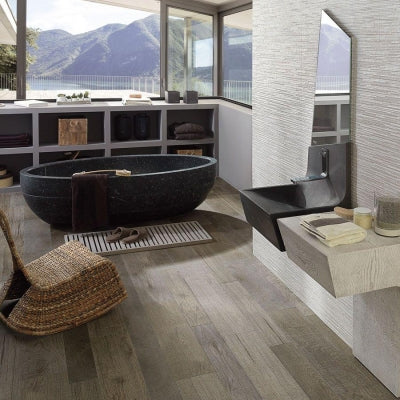 Porcelanosa Parke Seramik Oxford Castano Antislip  14,3 x 90 cm