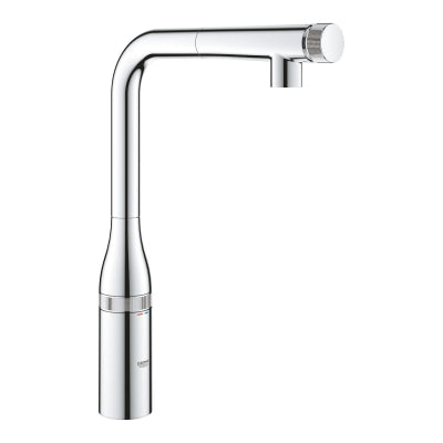 Grohe Eviye Bataryası Spiralli SmartControl Essence Krom-31615000