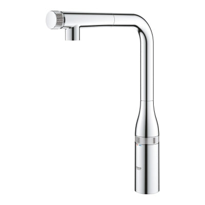 Grohe Eviye Bataryası Spiralli SmartControl Essence Krom-31615000