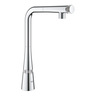 Grohe Eviye Bataryası Spiralli SmartControl Zedra Krom - 31593002
