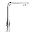 Grohe Eviye Bataryası Spiralli SmartControl Zedra Krom - 31593002