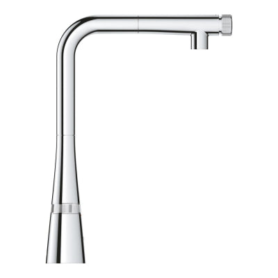 Grohe Eviye Bataryası Spiralli SmartControl Zedra Krom - 31593002