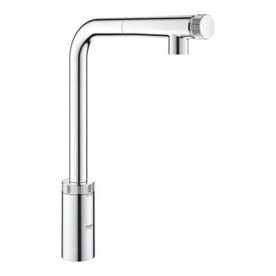 Grohe Eviye Bataryası Spiralli SmartControl Minta Krom - 31613000