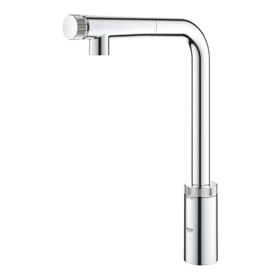 Grohe Eviye Bataryası Spiralli SmartControl Minta Krom - 31613000