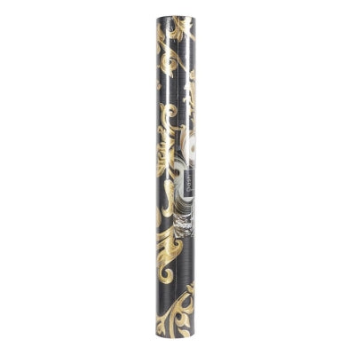 Duvar Kağıdı Siyah&Altın Damask Dash Design Gold Collar -Vinil