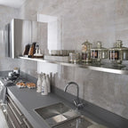 Porcelanosa Duvar Karosu Glasgow Silver  31,6 x 90 cm