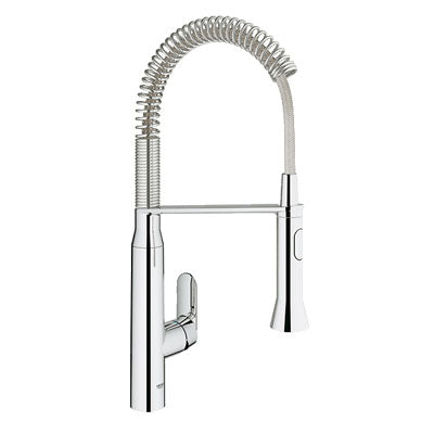 Grohe Eviye Bataryası Spiralli 2Fonk Profesyonel K7 Krom-31379000