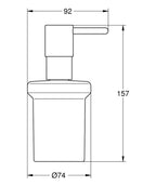 Grohe Sıvı Sabunluk Essentials Duvara Monte Tutacağı Hariç 40394001