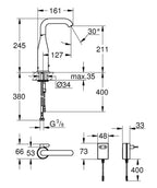 Grohe Fotoselli Lavabo Bataryası Elektrikli çift sugiriş 36444000
