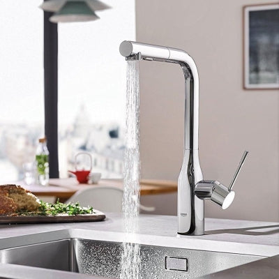Grohe Eviye Bataryası Spiralli 2 Fonk. Essence Krom - 30270000