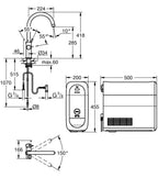 Grohe Blue Home Arıtmalı İçme Suyu ve Soda Yapan Eviye Bataryası - 31545001