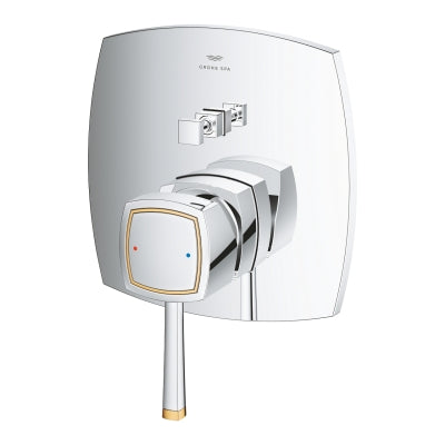 Grohe Grandera Ankastre Banyo/Duş Bataryası Krom/Altın – 24260IG0