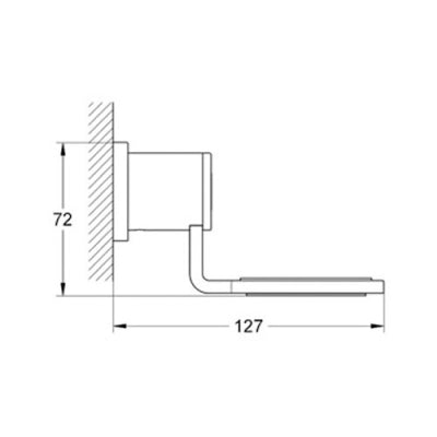 Grohe Allure Sabunluk Ve Diş Fırçalık Tutacağı - 40278000