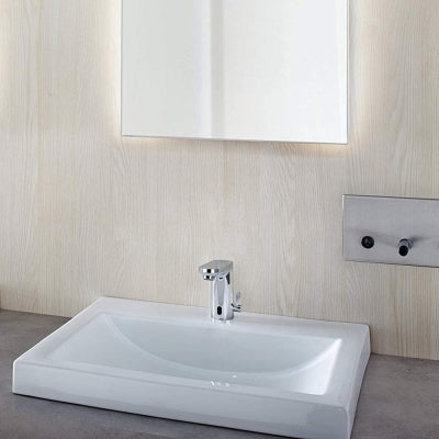 Grohe Eurosmart Cosmopolitan E Fotoselli Lavabo Bataryası, Çift Su Girişli Pilli - 36327001