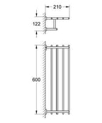 Grohe Eurocube Raf Havluluk - 40512001