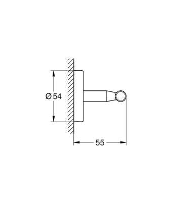 Grohe Baucosmopolitan Havlu/Bornoz Askılığı 40461001