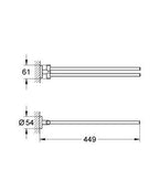 Grohe Essentials İkili Havluluk - 40371001