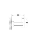 Grohe Eurocube Bornoz Askısı - 40511001