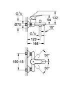 Grohe BauEdge Banyo Bataryası - 23605000