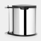 Brabantia Çöp Kutusu 15 lt Dolap İçi Briliant Steel 418181