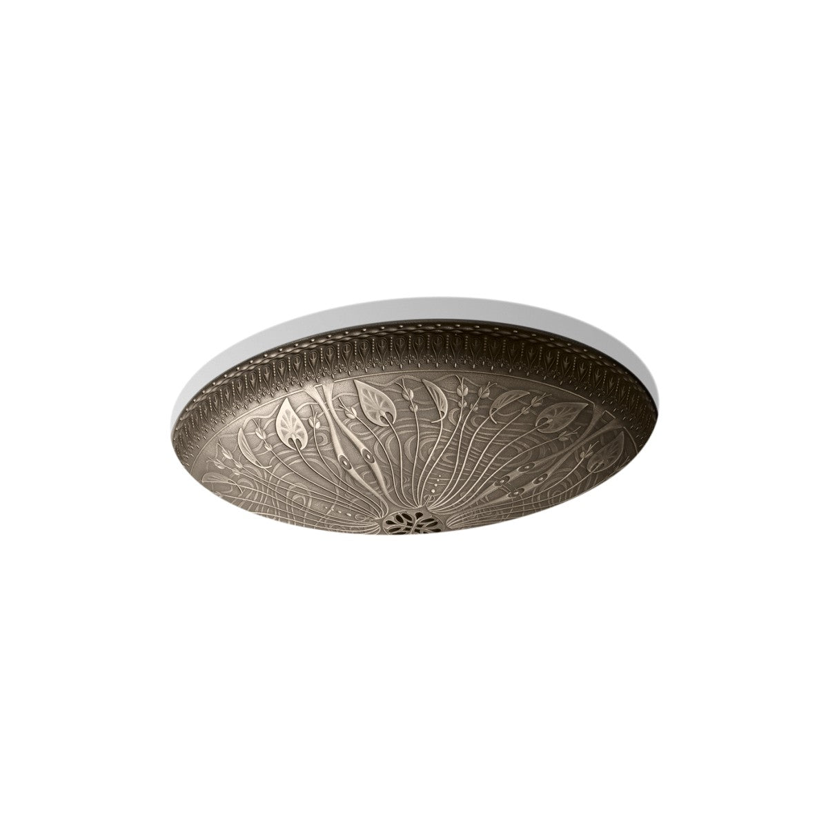 Kohler Lavabo Tezgah Altı Lilies Lore Bronz Döküm