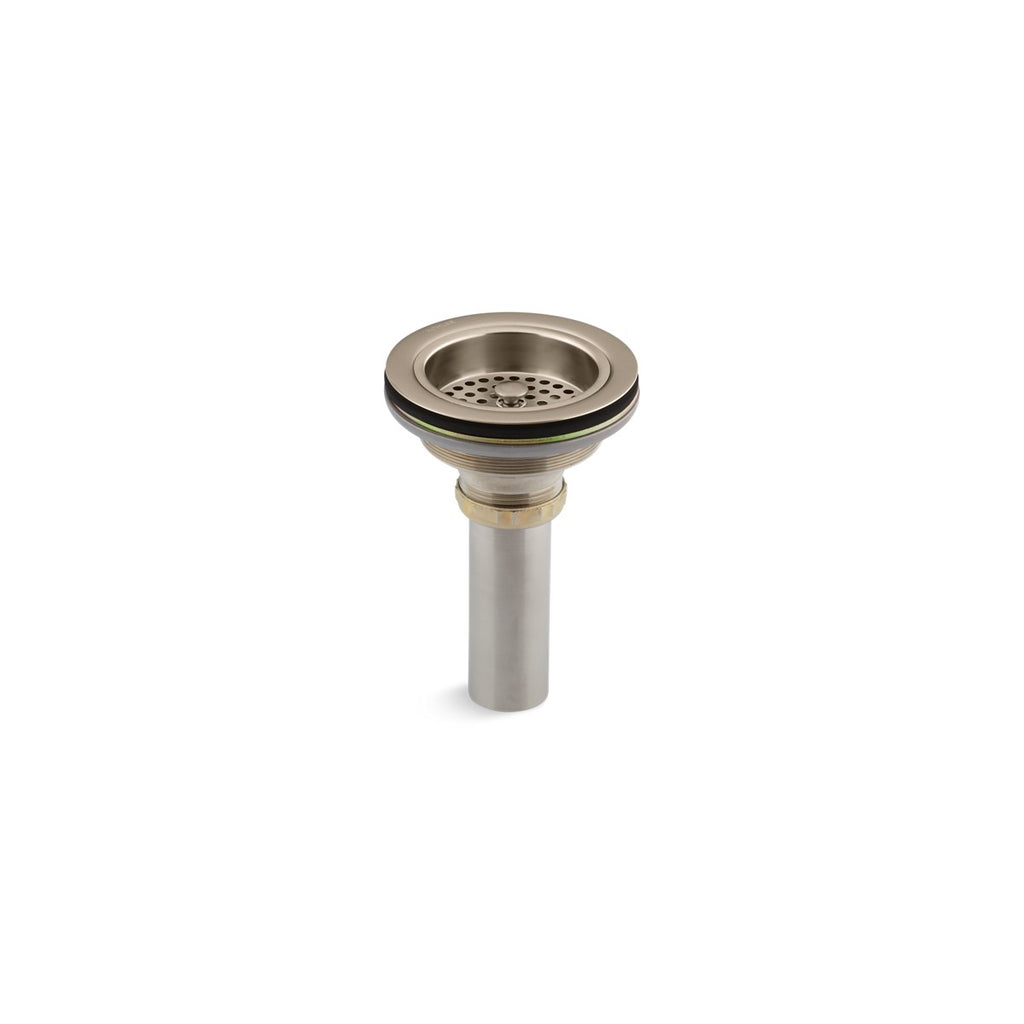 Kohler Eviye Süzgeci ve Boğazı Fırçalanmış Bronz