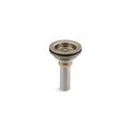 Kohler Eviye Süzgeci ve Boğazı Fırçalanmış Bronz
