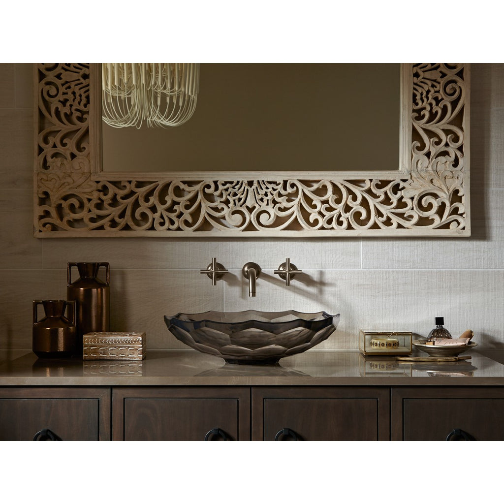 Kohler Lavabo Briolette Cam Çanak Ice