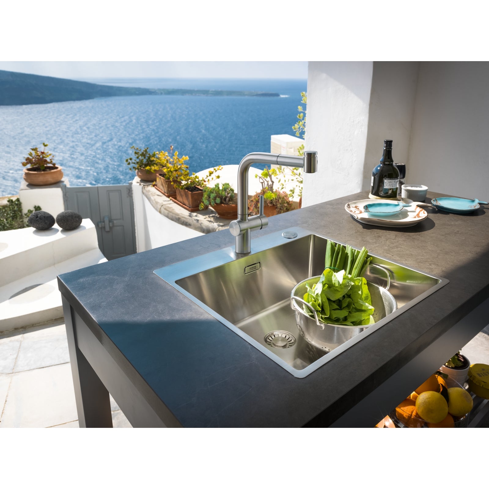 Franke Eviye Bataryası Atlas Neo Doccia İnox 115.0521.441