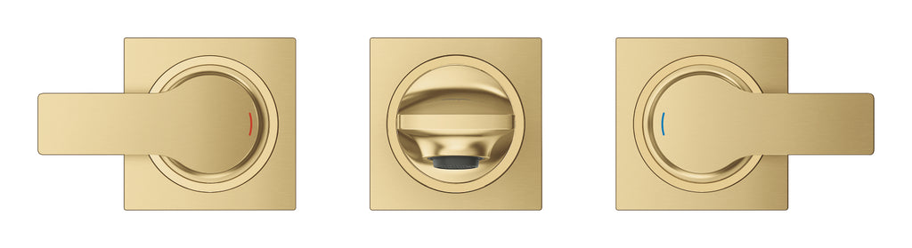Grohe Allure 3 Delikli Lavabo Bataryası 1/2"
M - Boyut Brushed Cool Sunrise - 20193GN2