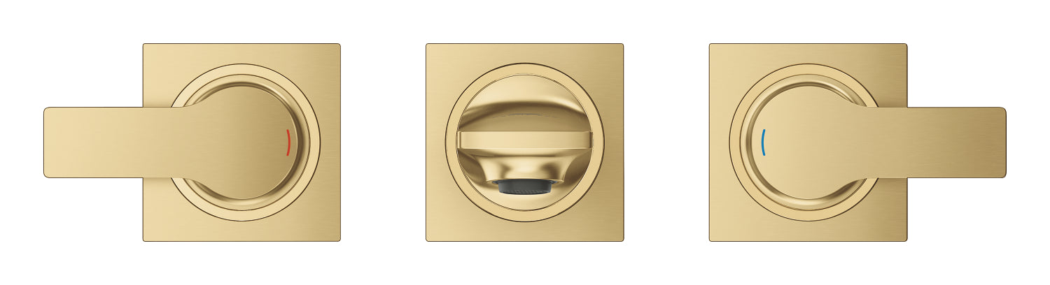 Grohe Allure 3 Delikli Lavabo Bataryası 1/2"
M - Boyut Brushed Cool Sunrise - 20193GN2