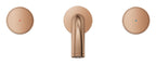 Grohe Atrio Private Collection 3 Delikli Duvardan Lavabo Bataryası M Boyut Brushed Warm Sunset – 20589DL0