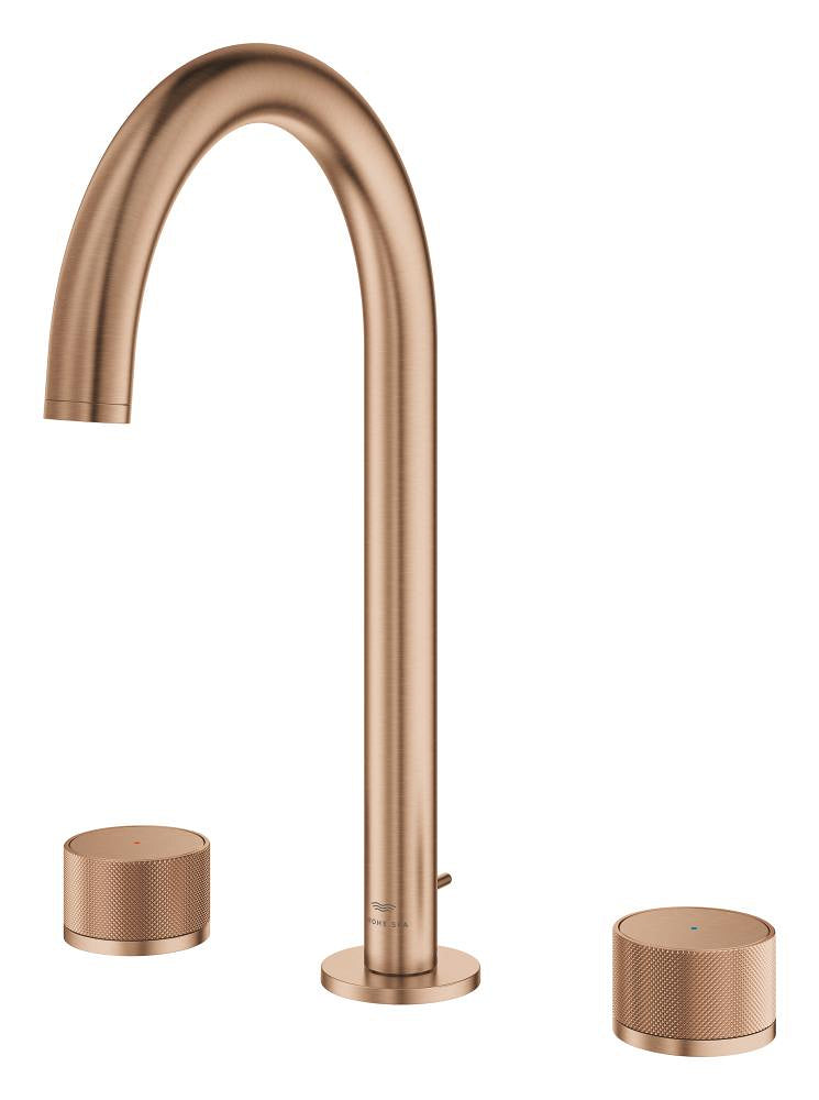 Grohe Atrio Private Collection 3 Delikli Lavabo Bataryası L Boyut Brushed Warm Sunset – 20595DL0