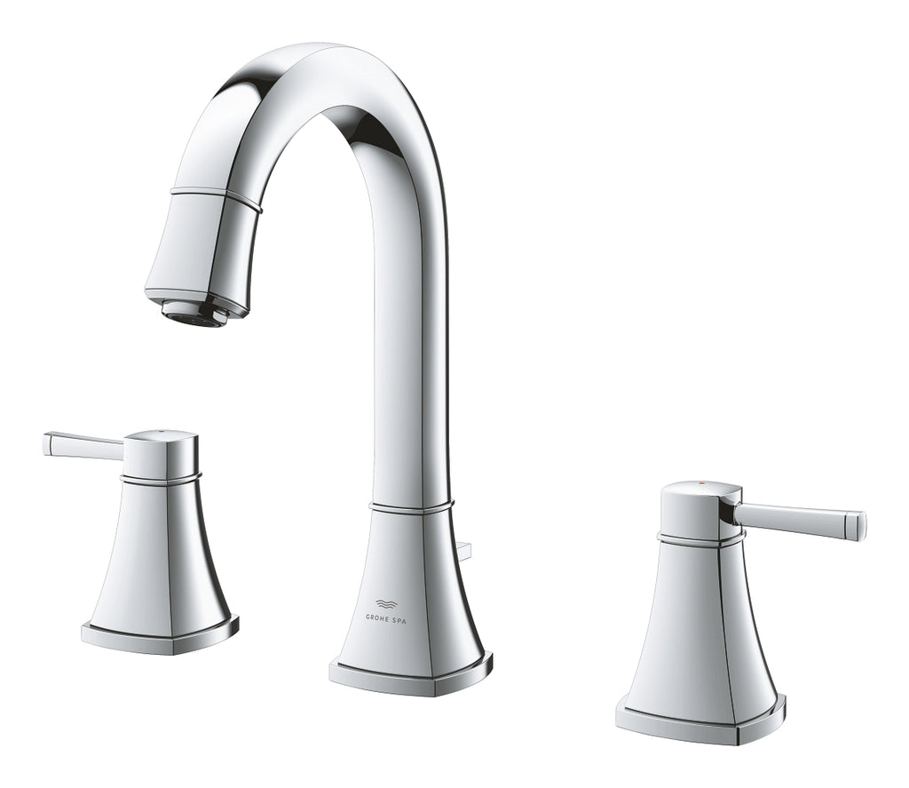 Grohe Lavabo Bataryası 3 Delikli Grandera L–Boyut Krom – 20619000