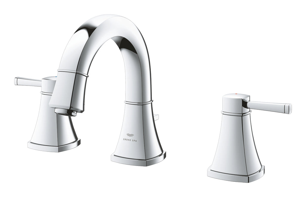 Grohe Lavabo Bataryası 3 Delikli Grandera M-Boyut Krom – 20624000