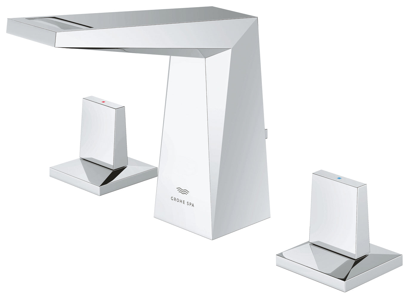 Grohe Allure Brilliant 3 Delikli Lavabo Bataryası M-Boyut - 20626000