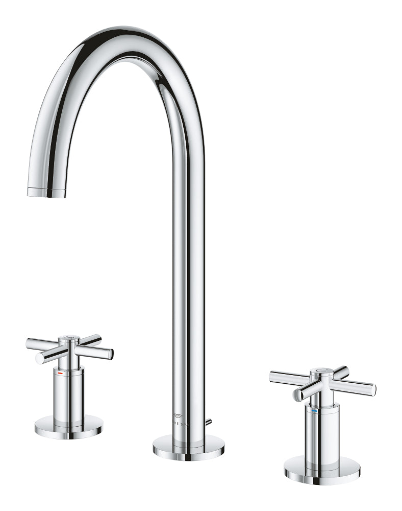Grohe Atrio 3 Delikli Lavabo Bataryası L-Boyut - 20643000