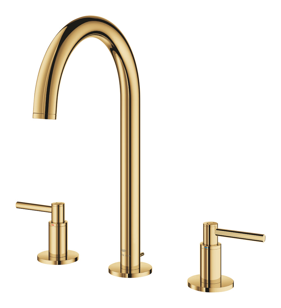 Grohe Atrio 3 Delikli Lavabo Bataryası L-Boyut Cool Sunrise - 20649GL0