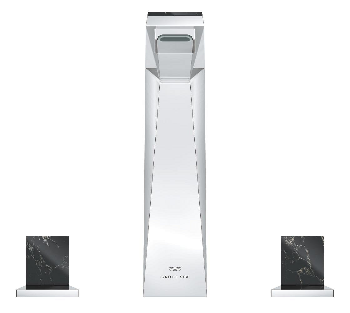 Grohe Allure Brilliant Private Collection 3 Delikli Lavabo Bataryası L Boyut Krom – 20669000